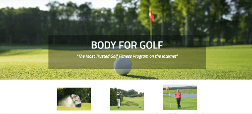 Body for Golf pricing