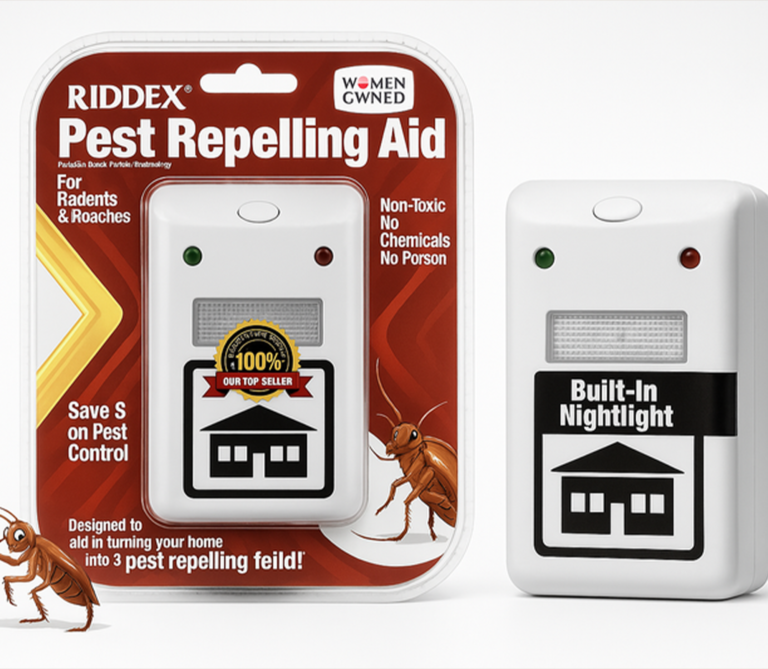 Riddex: The Smart Electronic Pest Repeller for a Pest-Free Home